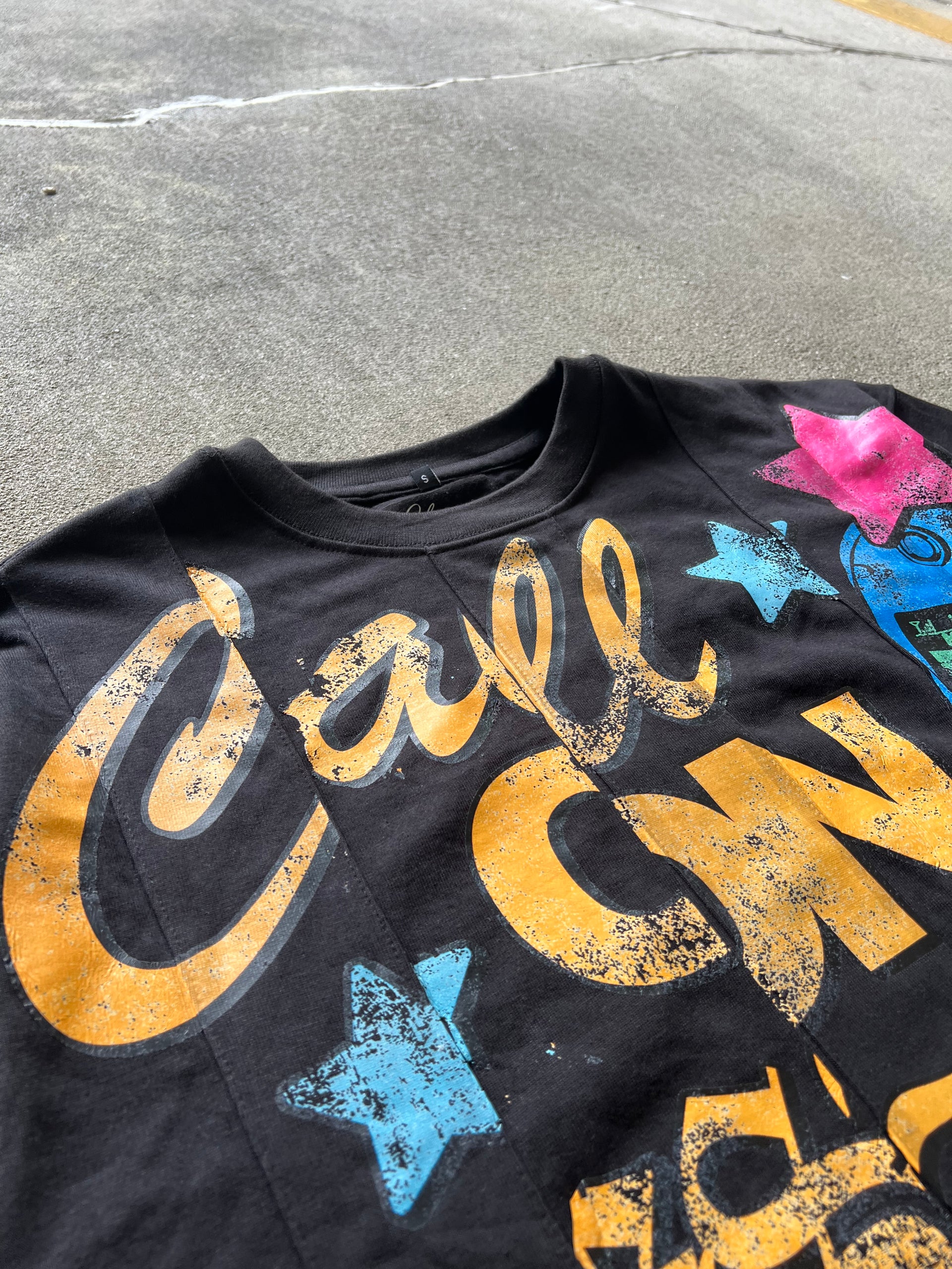 Call On Jesus Black Tee